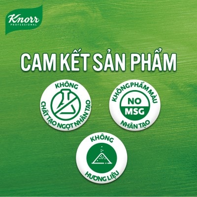 Knorr Cốt Nền Cô Đặc - Heo - Giải pháp 3 phút có ngay nước dùng trong, ngọt, thơm chiều lòng thực khách khó tính nhất với Cốt Nền Cô Đặc Heo Knorr.